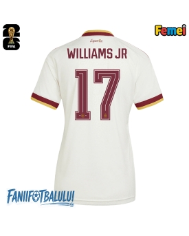 Spania Nico Williams #17 Echipament de Fotbal Replică Mondial 2026 Femei Deplasare